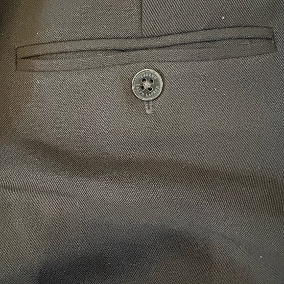 Lauren Ralph Lauren Size 10 wool blend slacks. Black career classic essential - Picture 6 of 8